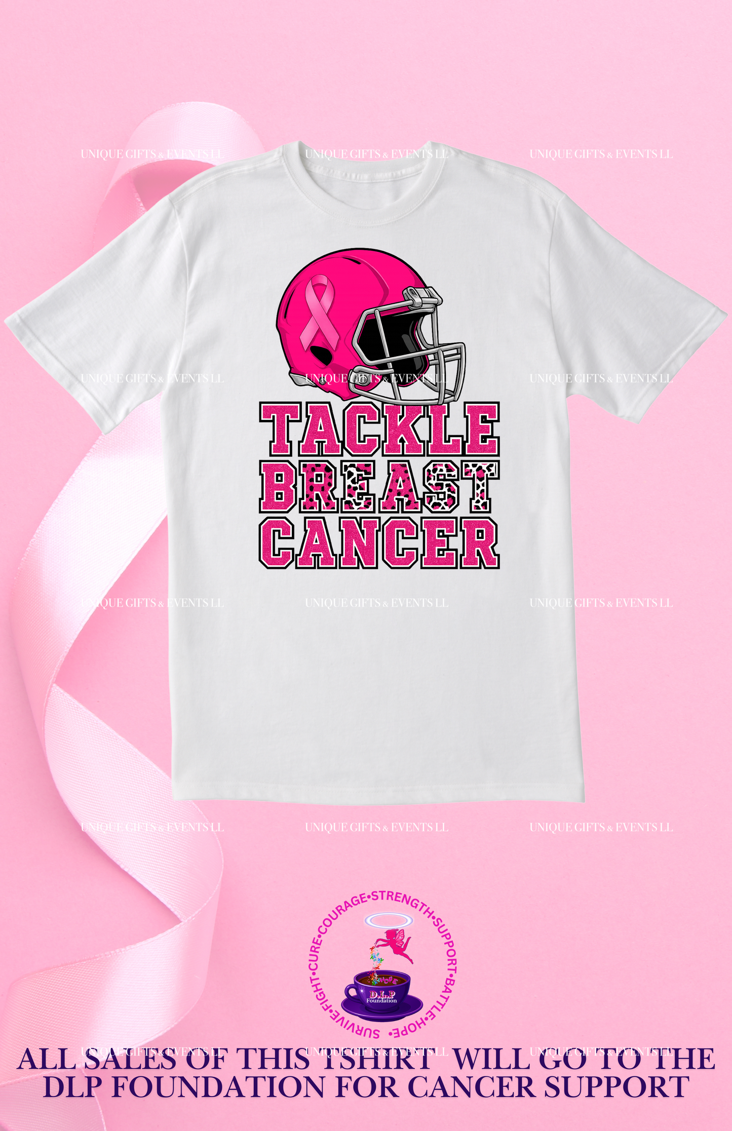 TACKLE BREAST CANCER TSHIRTS (DLP FOUNDATION)