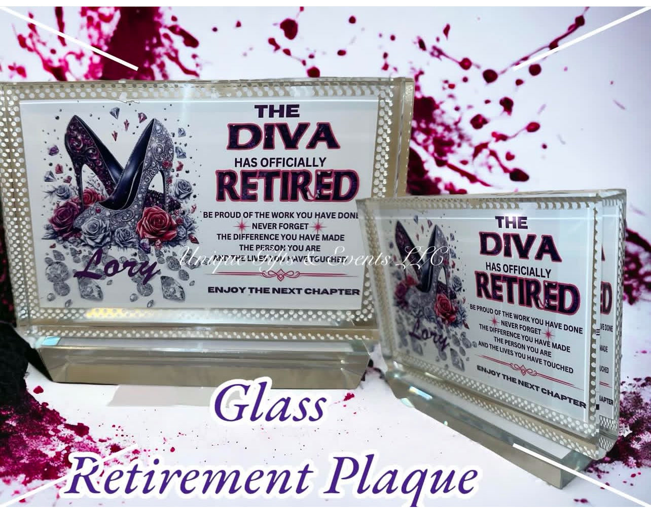 Crystal Plaque / Award