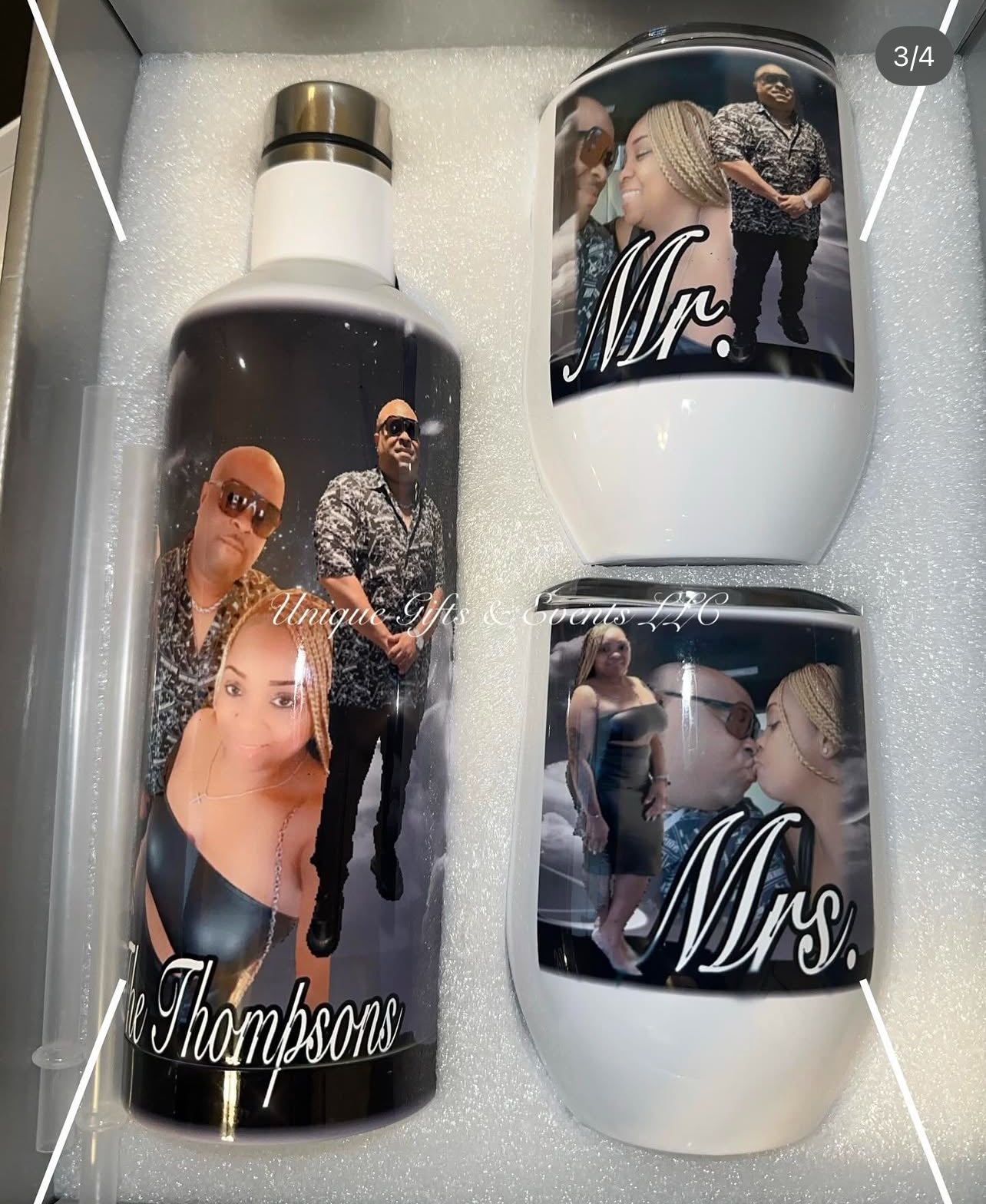 Custom wine set