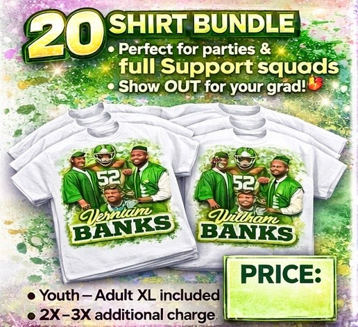 2026 GRADUATION TSHIRT BUNDLES