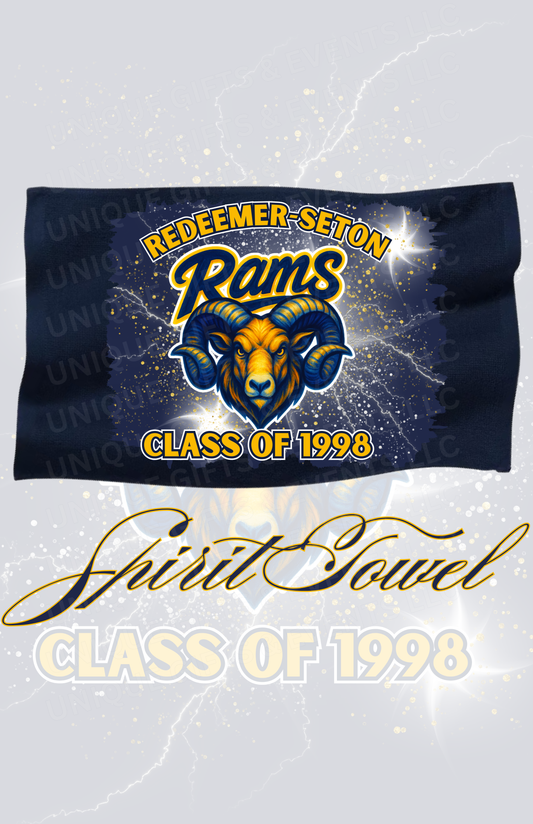 REDEEMER-SETON CLASS OF 1998 SPIRIT TOWEL (Copy)