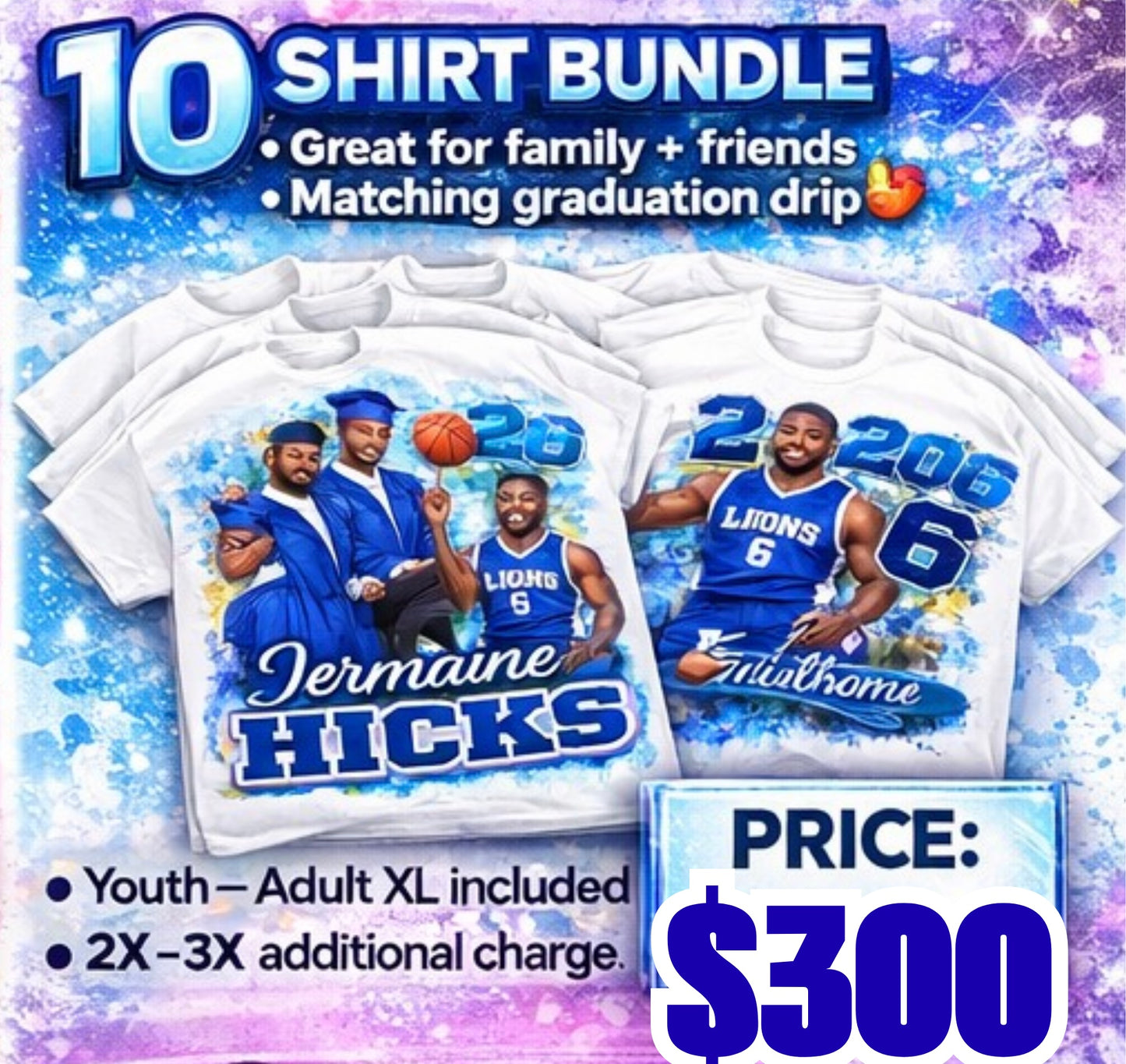 2026 GRADUATION TSHIRT BUNDLES