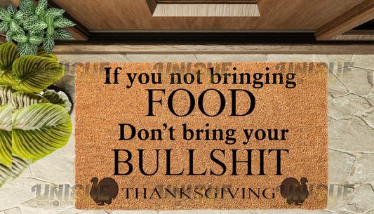 ‘Food over BS’ Doormat