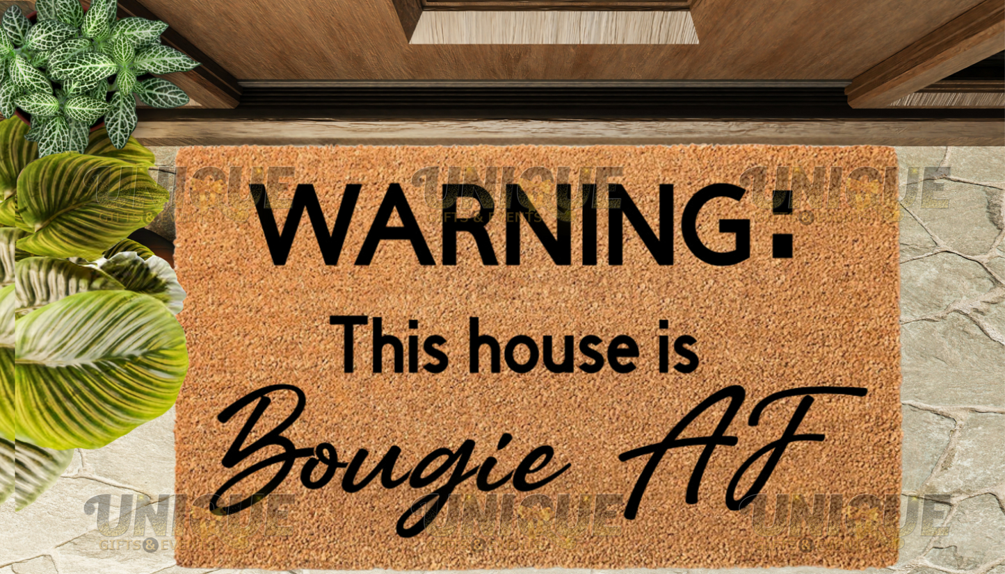 ‘Bougie AF’ Doormat