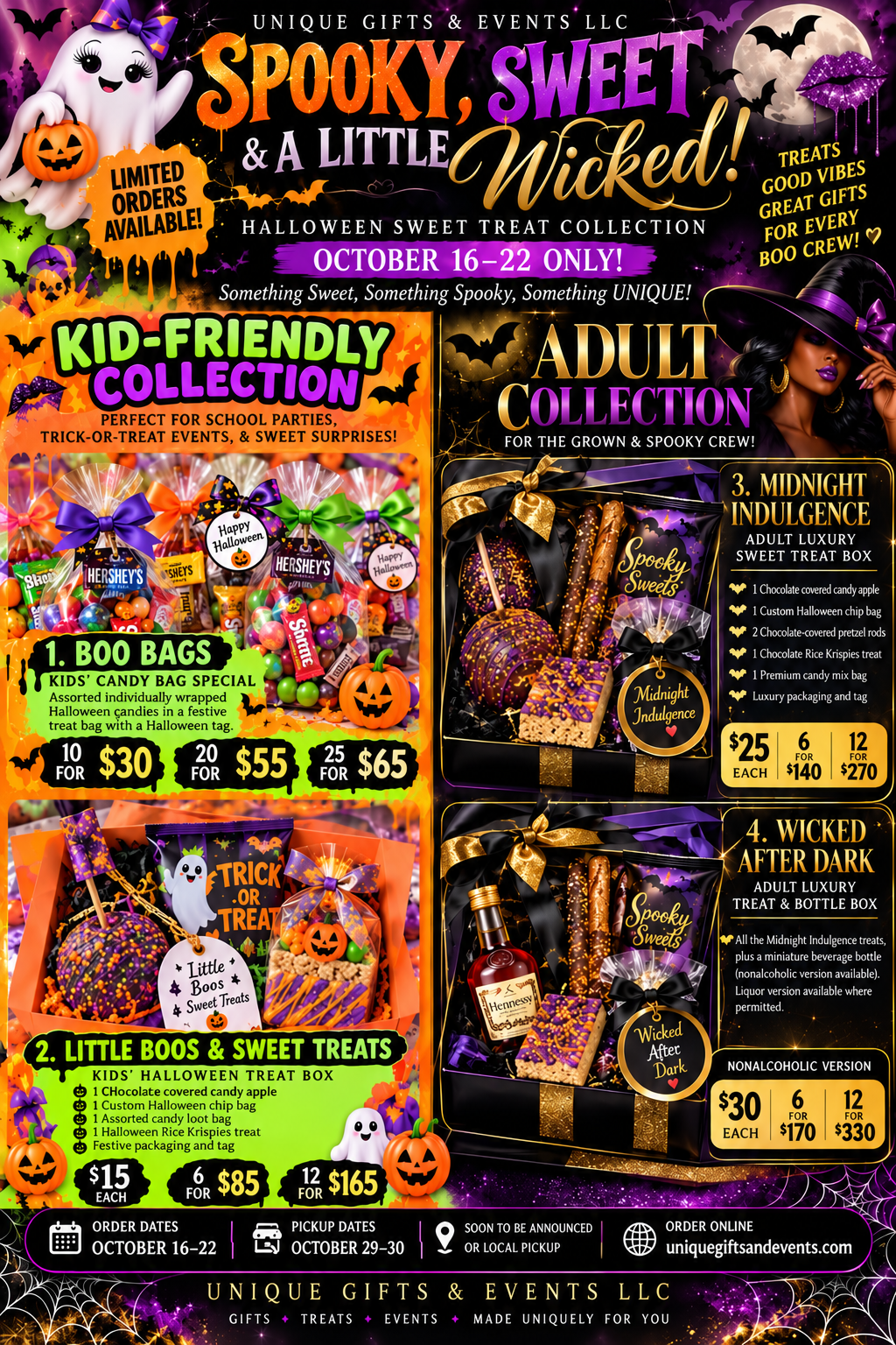 SPOOKY, SWEET & WICKED! (KID COLLECTION)