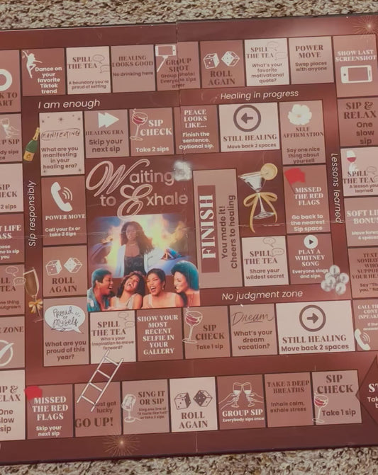 Waiting to Exhale – Physical Game Board