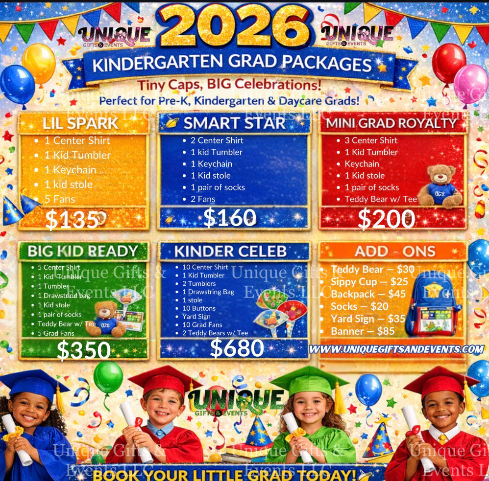2026 KID GRADUATION PACKAGES